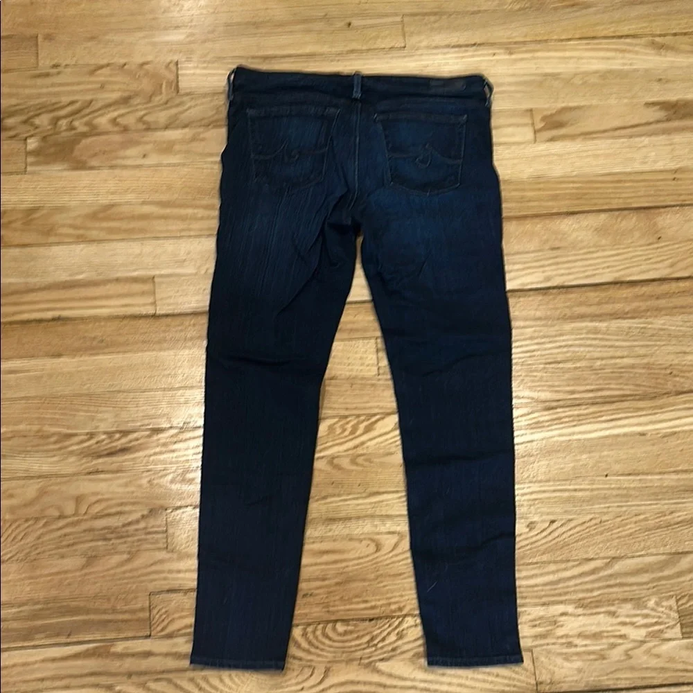Women's AG Legging Dark Blue Ankle Skinny Jeans size 28 - Picture 6 of 6